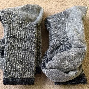 Timberland Charcoal and Black Knit Socks